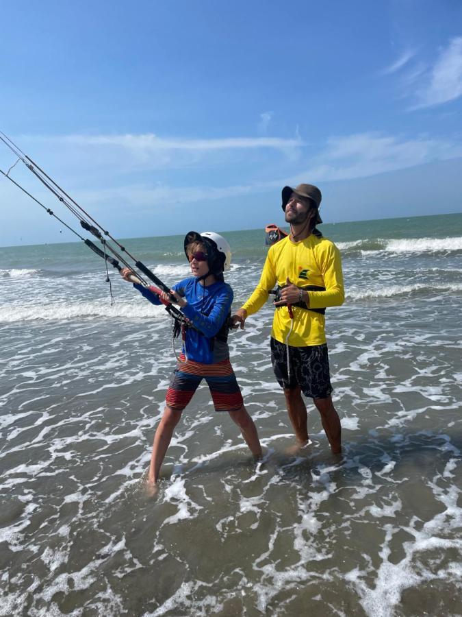 Nativo Kite House Vandrarhem La Boquilla Exteriör bild